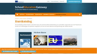 
                            3. Kurskatalog - School Education Gateway