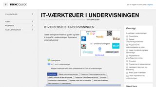 
                            9. Kursus: It-værktøjer i undervisningen - techcollege