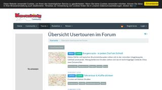 
                            6. Kurvenkönig-Community » Übersicht Usertouren im Forum
