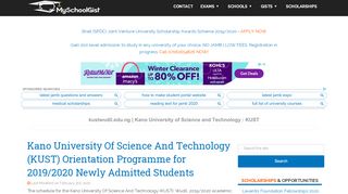 
                            13. kustwudil.edu.ng | Kano University of Science and Technology : KUST ...