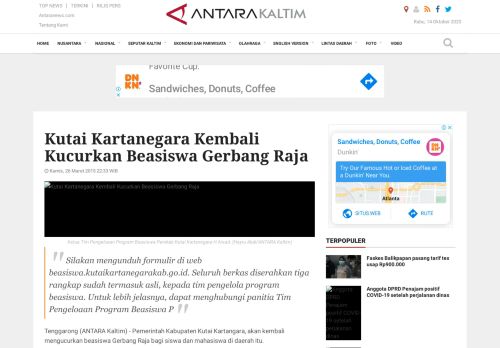 
                            13. Kutai Kartanegara Kembali Kucurkan Beasiswa Gerbang Raja ...