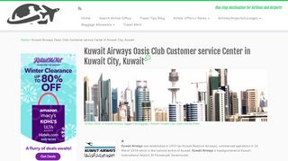 
                            3. Kuwait Airways Oasis Club Customer service Center in ...