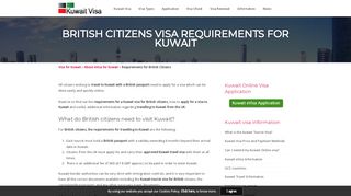 
                            9. Kuwait visa requirements for British citizens | UK Visa Kuwait