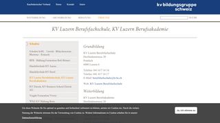 
                            10. KV Luzern Berufsfachschule, KV Luzern Berufsakademie | KV ...