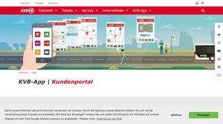 
                            4. KVB-App | Route planen, Tickets kaufen, KVB-Rad & Carsharing Köln