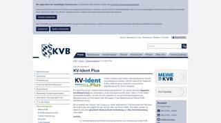 
                            5. KVB-Authentisierungsverfahren KV-Ident Plus - Kassenärztliche ...