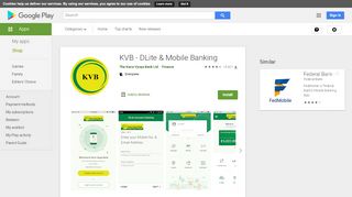 
                            4. KVB - DLite & Mobile Banking - Apps on Google Play