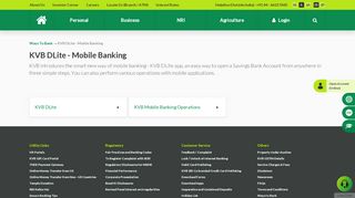 
                            1. KVB - DLite | Mobile Banking - Karur Vysya Bank