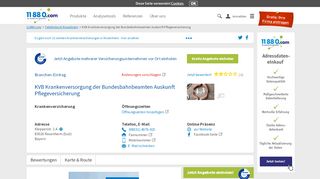 
                            9. ▷ KVB Krankenversorgung der Bundesbahnbeamten Auskunft ...