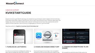 
                            7. Kvikstartguide - Nissan NissanConnect