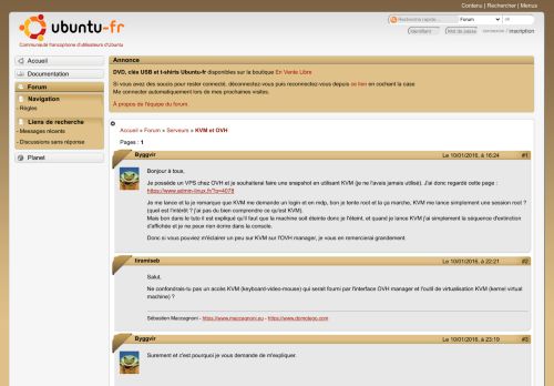 
                            11. KVM et OVH / Serveurs / Forum Ubuntu-fr.org