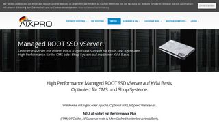 
                            4. KVM SSD vServer (Managed ROOT) für Shopware - Aixpro