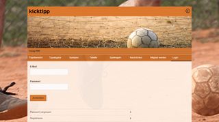 
                            5. kwag-WM Tippspiel - Login | kicktipp