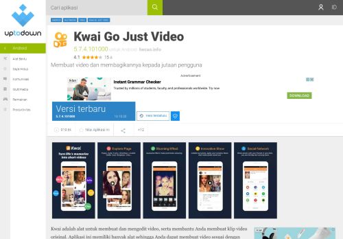 
                            7. Kwai Go Just Video 5.7.1.100994 untuk Android - Unduh