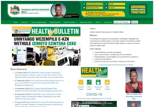 
                            1. KwaZulu-Natal Department of Health