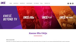 
                            8. Kwesé iflix - Kwese