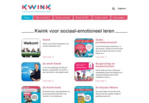 
                            2. Kwink - Voor sociaal-emotioneel leren