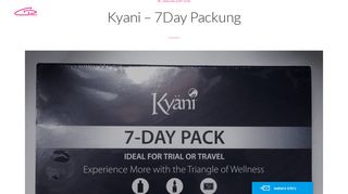 
                            6. Kyani - 7Day Packung - CPWorld Social Tanzschule MOVEINMOTION ...