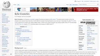 
                            7. Kylie Cosmetics - Wikipedia