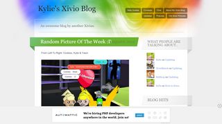 
                            9. Kylie's Xivio Blog | An awesome blog by another Xivian.