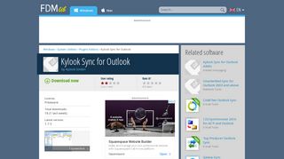 
                            13. Kylook Sync for Outlook (free) download Windows version