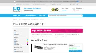 Kyocera ECOSYS M 6535 cidn Toner online kaufen bei HQ Patronen