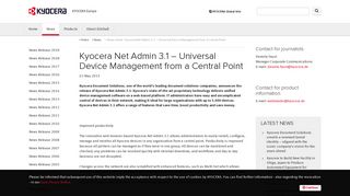 
                            10. Kyocera Net Admin 3.1 – Universal Device Management from a ...