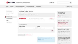 
                            2. KYOCERA Net Admin Download Center | Support & Downloads ...
