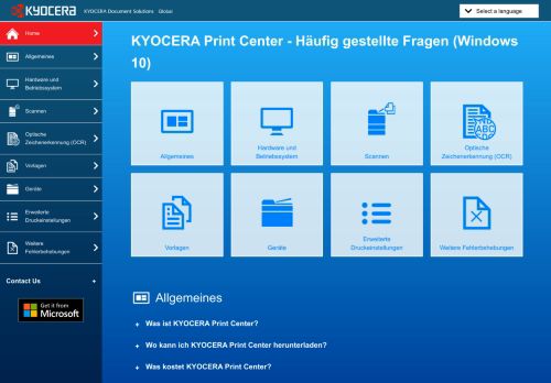 
                            12. KYOCERA Print Center - Häufig gestellte Fragen (Windows 10 ...