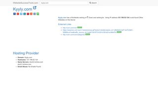 
                            11. Kyyly.com Error Analysis (By Tools) - WebsiteSuccessTools.com