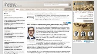 
                            9. KZVK-Vorstand: Thomas Treptow geht, Oliver Lang kommt | Köpfe ...