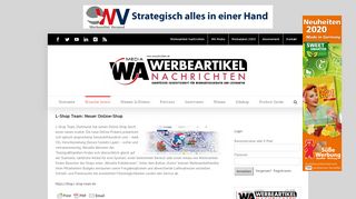 
                            7. L-Shop Team: Neuer Online-Shop - WA Media GmbH - Werbeartikel ...