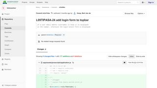 
                            8. L09TIPASA-24 add login form to topbar (4254f99a ... - Git@WUR