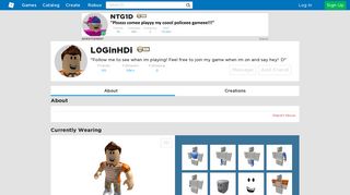 
                            11. L0GinHDi - Profile - Roblox