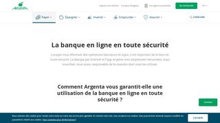 
                            4. La banque en ligne en toute sécurité | Argenta