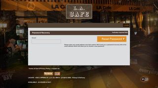 
                            9. LA Cafe Online Ordering