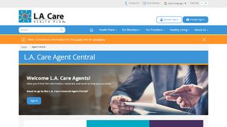 
                            11. L.A. Care Agent Central | L.A. Care Health Plan