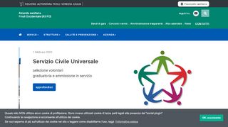 
                            8. La Carta Regionale dei Servizi - Friuli Occidentale