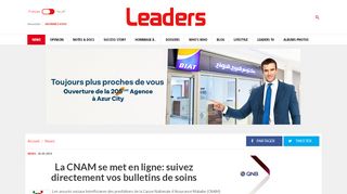 
                            6. La CNAM se met en ligne: suivez directement vos bulletins ...