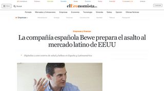 
                            9. La compañía española Bewe prepara el asalto al mercado latino de ...