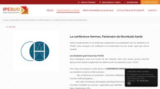 
                            5. La conférence Hermes Partenaire de Novétude Santé - IPESUD PREPA