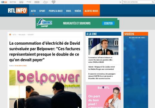 
                            6. La consommation d'électricité de David surévaluée par Belpower ...