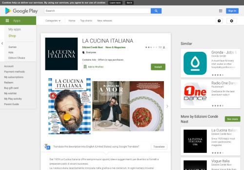 
                            9. LA CUCINA ITALIANA - App su Google Play