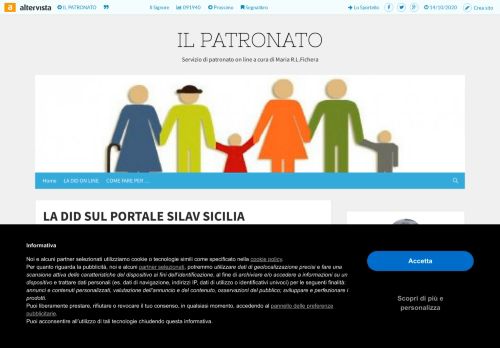 
                            9. LA DID SUL PORTALE SILAV SICILIA | IL PATRONATO
