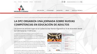 
                            6. La DPZ organiza una jornada sobre nuevas competencias en ...