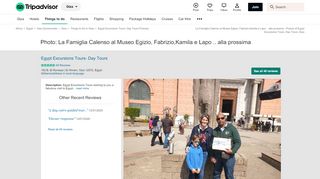 
                            6. La Famiglia Calenso al Museo Egizio, Fabrizio,Kamila e Lapo .. alla ...