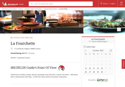 
                            11. La Fourchette - Avignon : a Michelin Guide restaurant