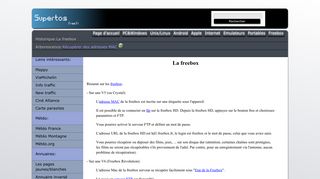 
                            5. La freebox - supertos.free.fr