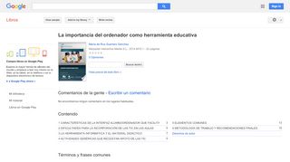 
                            11. La importancia del ordenador como herramienta educativa