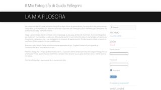 
                            11. La mia filosofia | Il Mio Fotografo di Guido Pellegrini